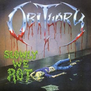 Obituary: Slowly We Rot (Remastered, Expanded Corpse Blue Blood Splatter)