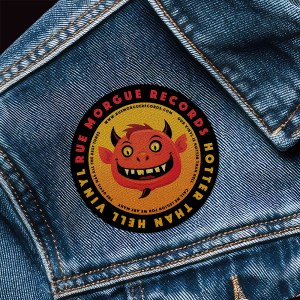 Rue Morgue Records Logo Embroided Patch