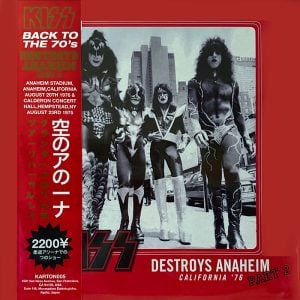 KISS: Destroys Anaheim Part 2 (Blue Vinyl)