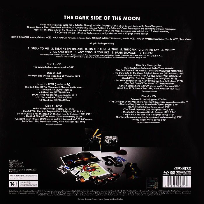 Pink Floyd: The Dark Side Of The Moon - Immersion Box Set