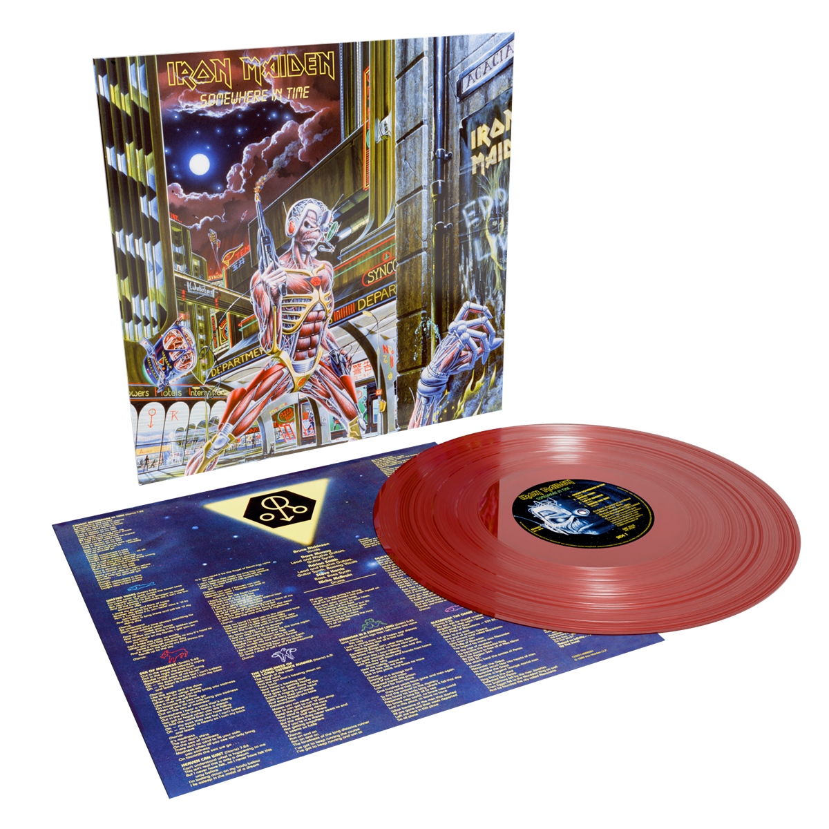 Iron Maiden: Somewhere In Time (40th Anniversary Oxblood Colour Vinyl)