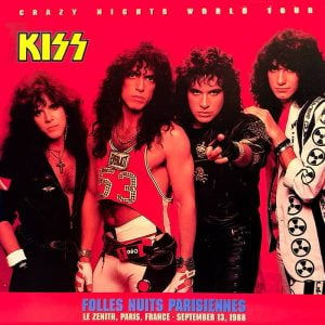 KISS: Folles Nuits Parisiennes (Le Zénith, Paris 1988 – Limited 2LP Coloured Vinyl + Poster)