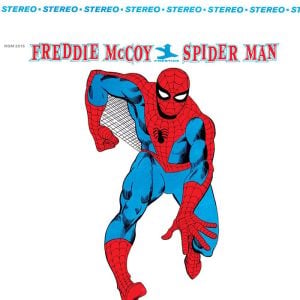Freddie McCoy: Spider-Man (60th Anniversary Clear with Red & Blue Spidey Swirl Vinyl)