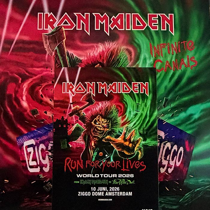 Iron Maiden: Infinite Canals (Limited Edition 3LP Coloured Vinyl – Live at Ziggo Dome Amsterdam 2026)